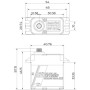 Savox Servo SW-1213SG - Servo Digitale High Voltage Impermeabile 42.0 kg/cm 0.14 s/60° a 8.4V