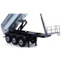 HUINA SCANIA K770S KABOLITE semirimorchio 3 assi in metallo silver 1/14