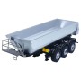 HUINA SCANIA K770S KABOLITE semirimorchio 3 assi in metallo silver 1/14
