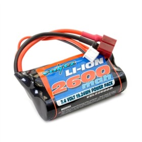 VOLTZ batteria Li-Ion 7.4V 2600MAH con connettore T-PLUG x Hyper GO