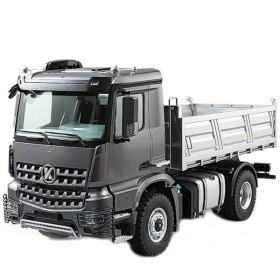 HUINA TOYS Camion K5701 Kabolite 4x4 dump truck con Luci Suoni e cassone ribaltabile 1:14 GRIGIO