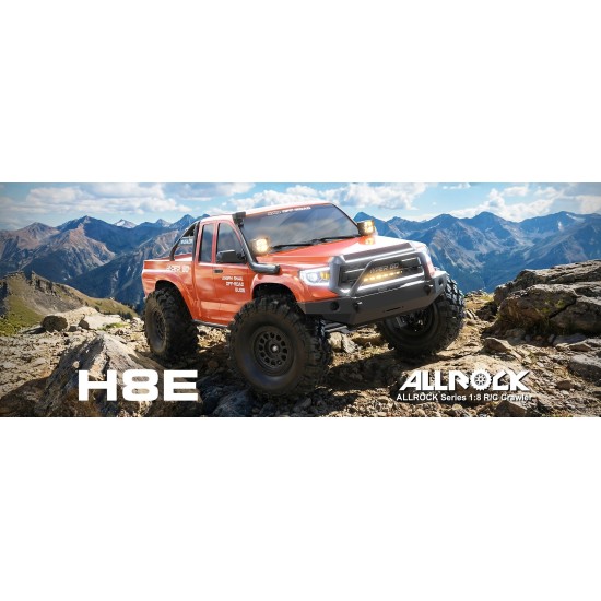 HYPER GO HYH8E ALLROCK Series 1:8 Brushless FOC Rock Crawler Scaler RTR