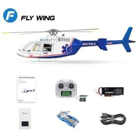 Elicottero Flywing Bell 407 classe 470 con controller stabilizzato GPS ACE