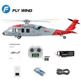 Elicottero Flywing UH-60 MH-60R SeaHawk classe 470 con controller stabilizzato GPS ACE