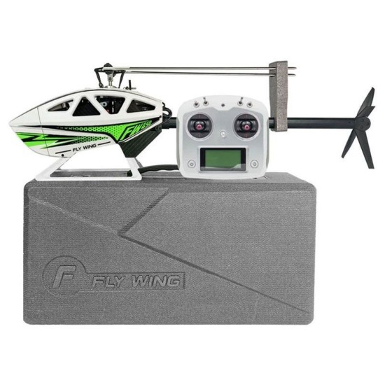 Elicottero Fly Wing FW450 V3 con Controller di Volo H-ACE GPS pronto al volo RTF White con Batteria e Caricabatterie