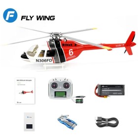 Elicottero Flywing Bell 206 classe 470 con controller stabilizzato GPS ACE