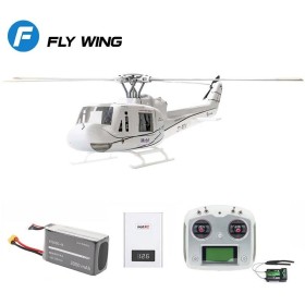 Fly Wing UH-1 Huey V4 RTF con Flight Controller H1 4 Blades Grey