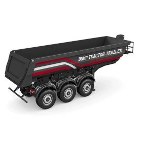 SEMIRIMORCHIO RIBALTABILE K770S 1:14 RC NERO