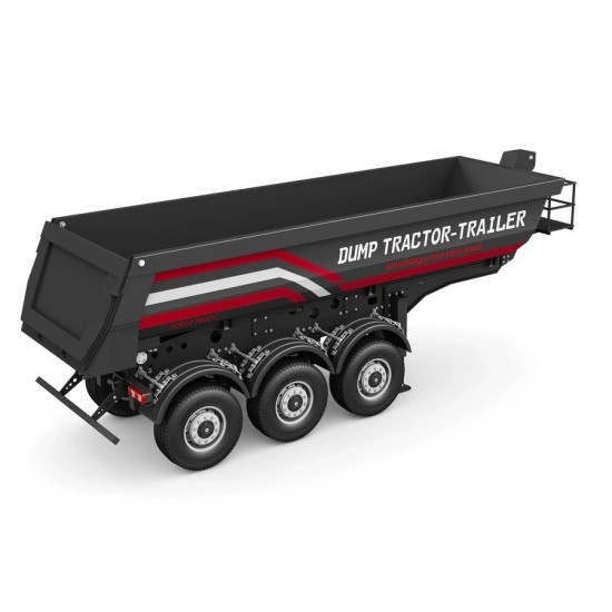 SEMIRIMORCHIO RIBALTABILE K770S 1:14 RC NERO