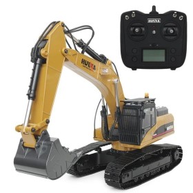 HUINA CH1580 Escavatore Metallo RC 2,4GHz 23CH V5 1/14