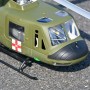 Elicottero Flywing UH-1 Huey Militare RTF classe 470 Quadripala con Controller GPS ACE