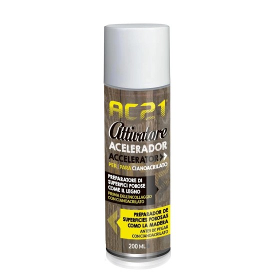 COLLA 21 AC21 Attivatore per Cianoacrilato 200 ml