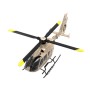 RC ERA C123 EC135 Elicottero RC Flybarless RTF Brown con Gyro 6 Assi e Quota Barometrica