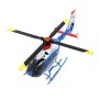 RC ERA C123 EC135 Elicottero RC RTF Flybarless 1:36 Blu/Bianco con Gyro 6 Assi