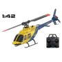 RC ERA A60 Bell 206 Yellow Elicottero RC 1:42 Stabilizzato con Giroscopio, Flusso Ottico e Mantenimento Altitudine