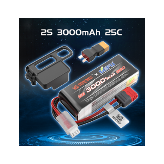 Batteria 2S 7.4V 3000Mah