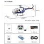 Elicottero FlyWing BO-105 Policia RTF - Rotore Quadripala Stabilizzato con H1 GPS