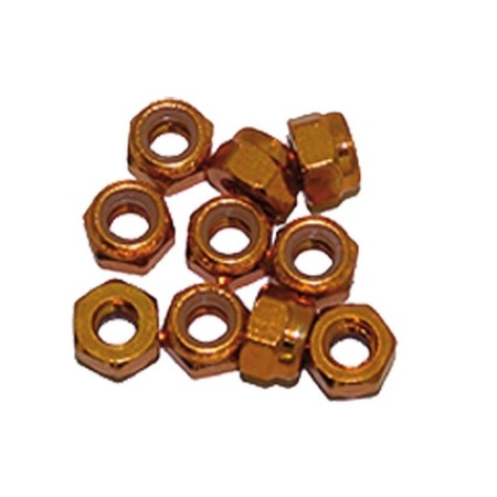DADO AUTOBLOCCANTE ALU M3 ORO (10)