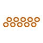 RASAMENTO ALLUMINIO 3X6X0.5 ARANCIO (10)