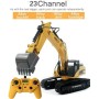 HUINA TOYS 1580 Escavatore RC in Metallo 2,4G 23ch V.4