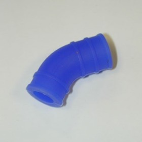 raccordo filtro aria 1/10 in silicone blu