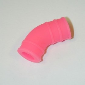 raccordo filtro aria 1/10 in silicone fucsia