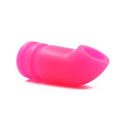 manicotto scarico in silicone profilo a j x motori 3,5 rosa