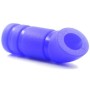 manicotto scarico in silicone profilo a j x motori 2,1 blu