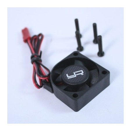 Yeah Racing Ventola Tornado High-Speed 30×30 5V./0.28A NERO