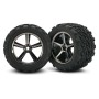 traxxas e-revo 4wd monster truck 1/16 rtr orange
