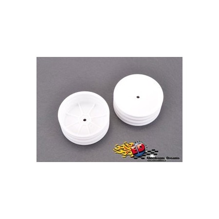 1/10 off-road cerchio anteriore bianco 2wd esagono 12mm