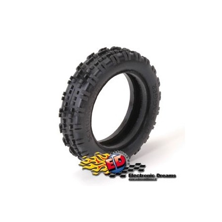 schumacher gomme cut stagger yellow slim 1/10 off-road