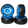 yeah racing spec d gomme da drift offset +6 con cerchio 7 raggi sdoppiati blu