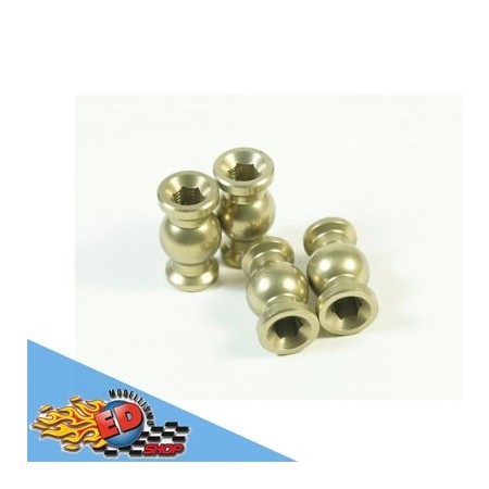 s-workz aluminum steering linkage 7mm ball stud(4pc)