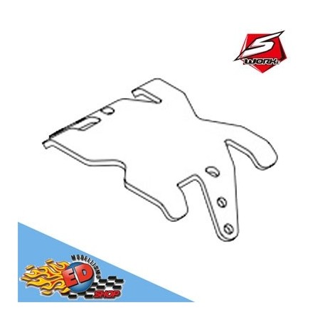 s-workz fox44 roof plate black