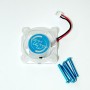 hobbywing ventola 2510bh-5v 10.000rpm 0.10a trasparente x xerun 120a 3.1 - xerun stock spec 3.1
