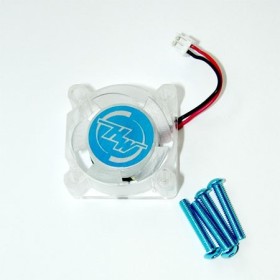 hobbywing ventola 2510bh-5v 10.000rpm 0.10a trasparente x xerun 120a 3.1 - xerun stock spec 3.1