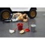 Yeah Racing set pulizie, mocho, secchio, scopa e cassetta, accessori Jeep e Crawler