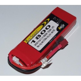 BATTERIA Lipo Xell-Sport 11.1V 1800MAH 3S 30C
