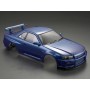 killerbody carrozzeria nissan skyline r34 195mm metallic blue