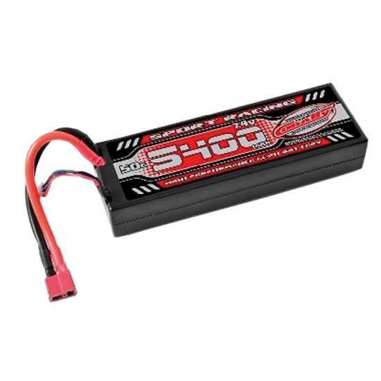 BATTERIA LIPO TEAM CORALLY 5500MHA 7,4V