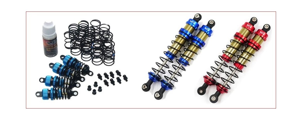 AMMORTIZZATORI E MOLLE per Automodelli RC