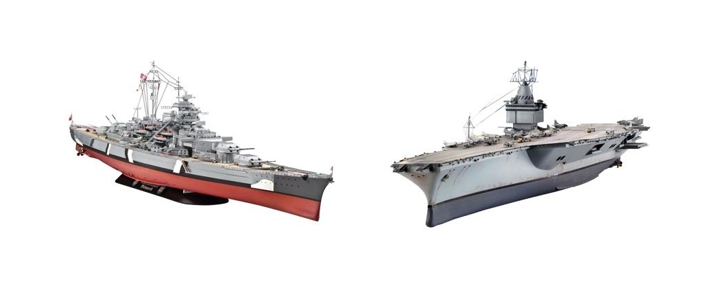 NAVI e Portaerei Militari Modelli in Scala da Costruire e Verniciare