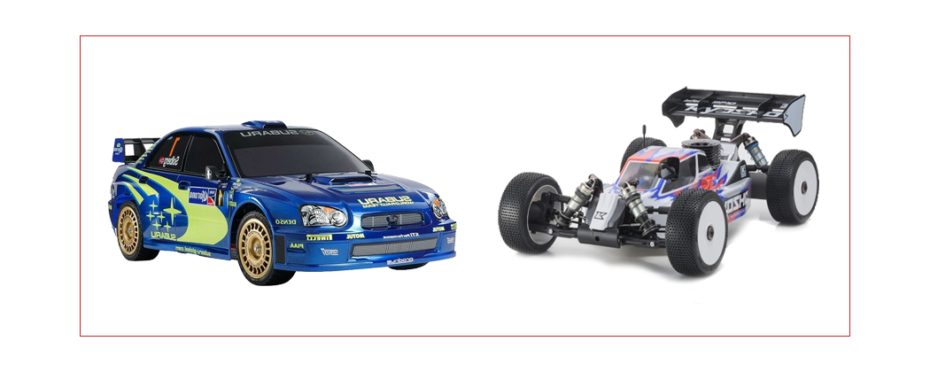 AUTO A SCOPPIO Radiocomandate On-Road ed Off-Road