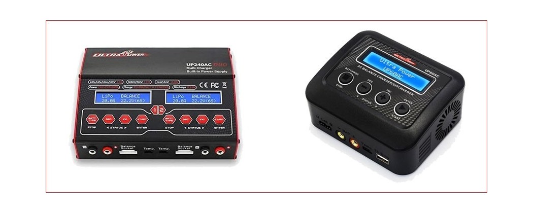CARICABATTERIE per Modellismo Specifici per LIPO, LIFE, NIMH