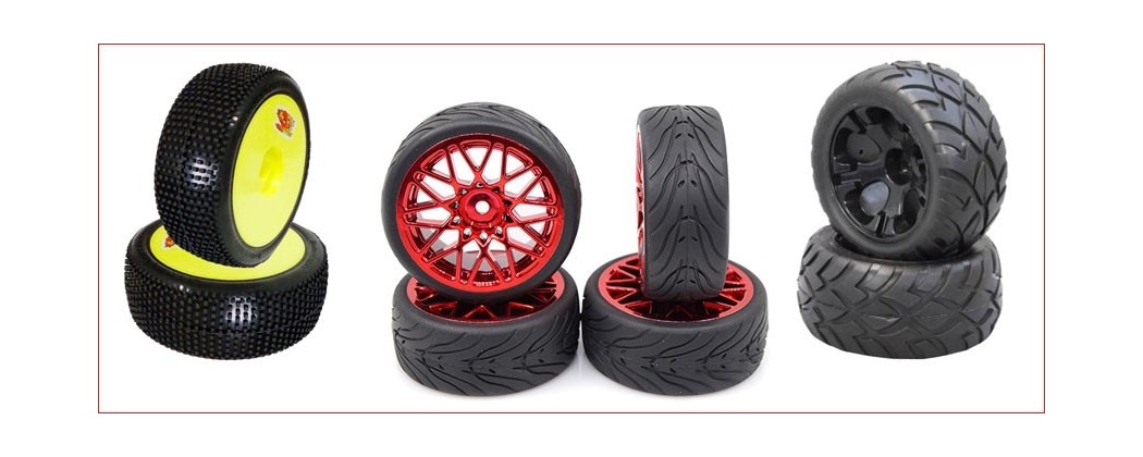 GOMME PER AUTO RADIOCOMANDATE: On Road, Off Road, Scaler e Crawler